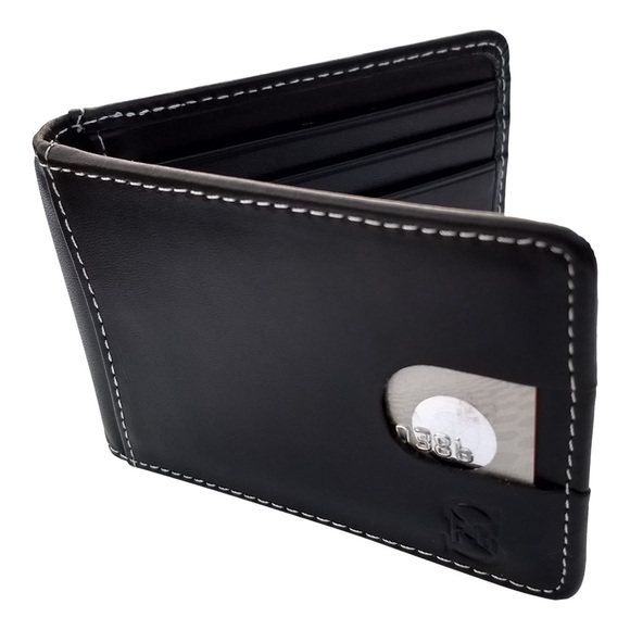 RFID Blocking, 100% Genuine Leather Wallet - Picture 3 of 8